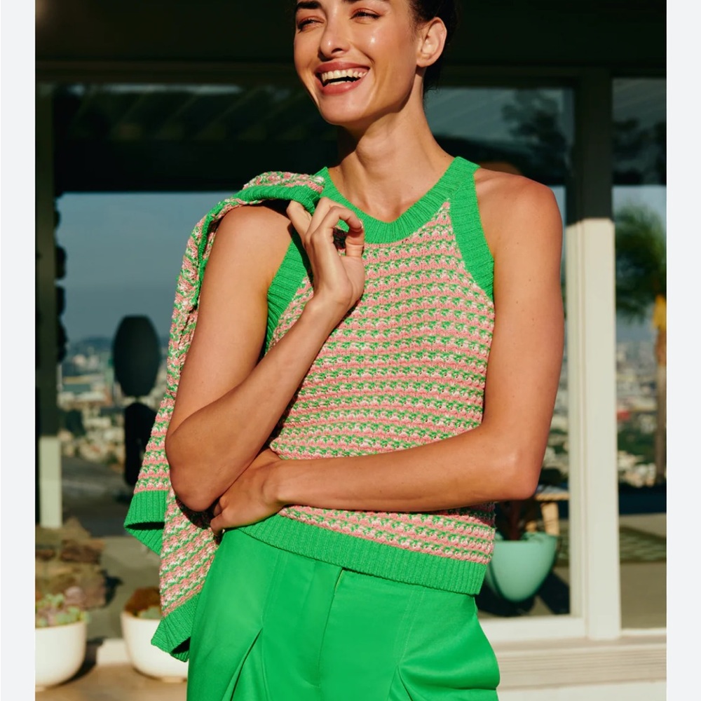 Trina Turk Epicure Tank Top - knit